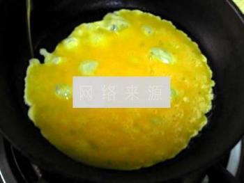 韭菜鸡蛋玉米饼的做法图解5