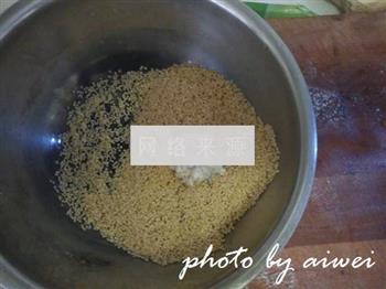 小米豆腐虾仁丸的做法步骤7