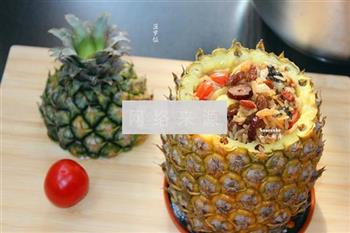健康养颜菠萝饭的做法图解12