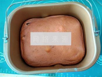 柏翠云食谱红曲葡萄干面包的做法步骤10