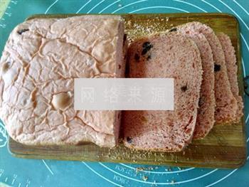 柏翠云食谱红曲葡萄干面包的做法步骤12