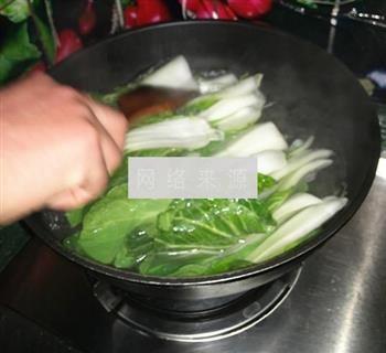 麻油香菇青菜包的做法步骤2