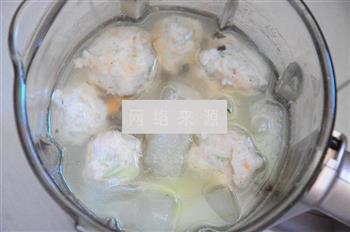冬瓜虾泥芽菜汤的做法步骤11