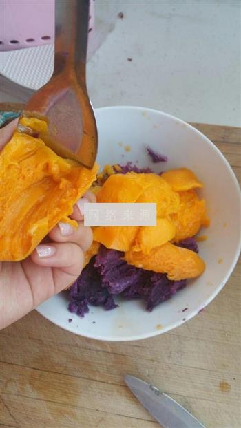 紫薯芒果酸奶羹的做法图解3