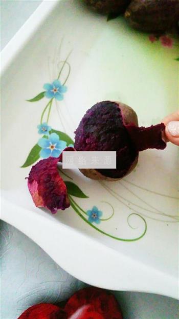 烤紫薯地瓜的做法图解4