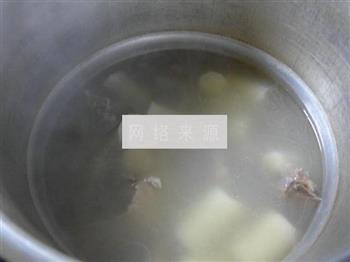 菜芯山药龙骨汤的做法步骤6