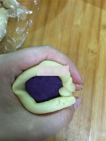 奶香紫薯酥的做法步骤21