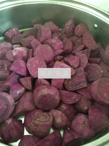 奶香紫薯酥的做法步骤5