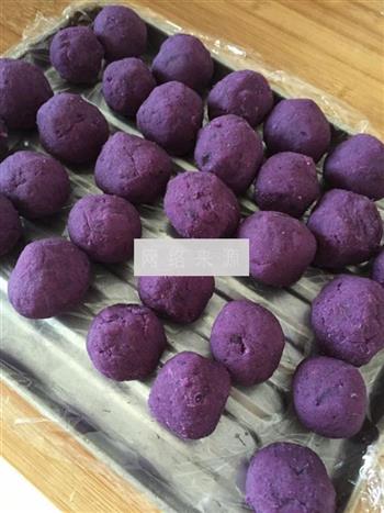 奶香紫薯酥的做法步骤7