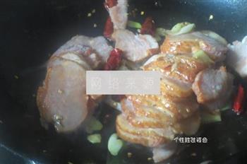 青椒鸭脯肉的做法步骤4