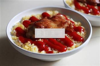 鸡排番茄蛋焗饭的做法步骤7