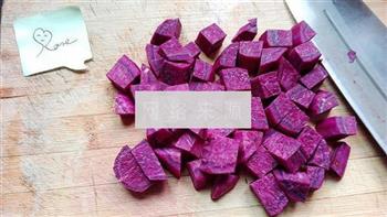 营养美味紫薯汁的做法图解1