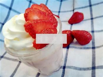 草莓牛奶布丁的做法步骤7