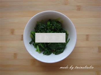 菠菜疙瘩汤的做法图解3