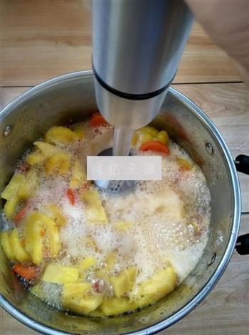 胡萝卜菠萝浓汁的做法图解10