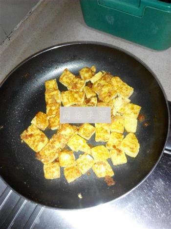 香煎肉松鸡蛋豆腐的做法步骤4