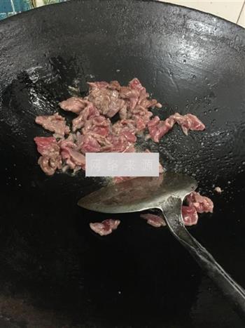 芦笋炒牛肉的做法步骤3