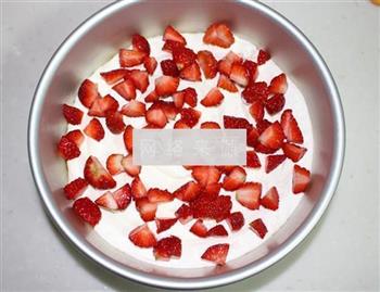 草莓奶酪蛋糕的做法步骤17