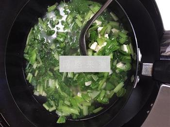 小白菜豆腐汤的做法步骤6