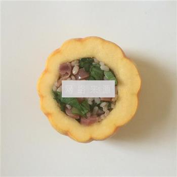 红梗米金瓜盅的做法图解7