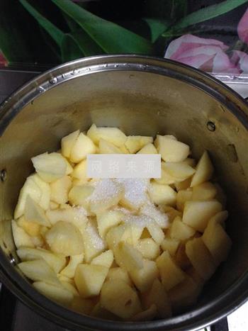 杏仁焦糖苹果派的做法步骤5