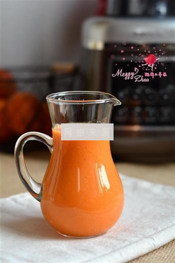 血橙胡萝卜汁的做法步骤8