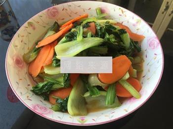 小炒青菜的做法步骤6
