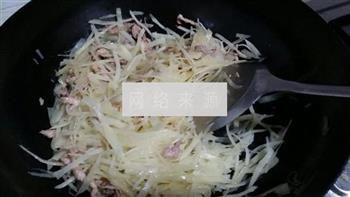 肉炒土豆丝的做法步骤5