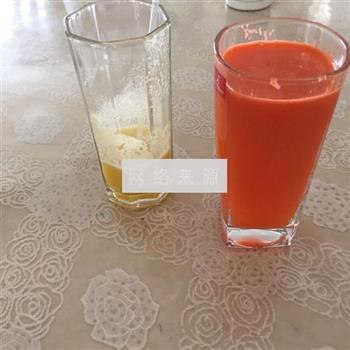 菠萝胡萝卜汁的做法图解2