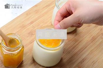 芒果豆浆布丁的做法步骤6