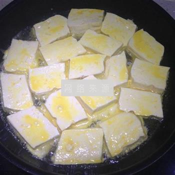 香煎肉沫豆腐的做法步骤3