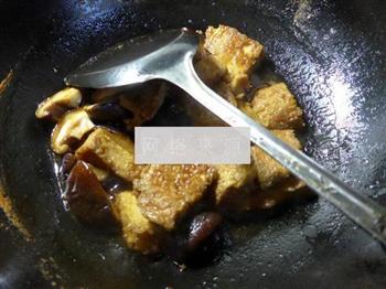 香菇烧鲜素鸡的做法图解10
