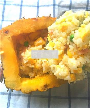 泰式菠萝海鲜饭的做法图解7