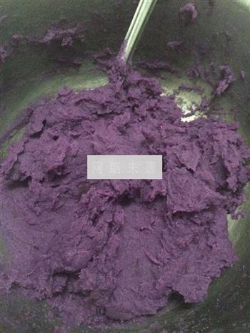 水晶紫薯汤圆的做法图解2