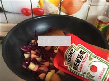 紫甘蓝苹果浓汤的做法步骤8