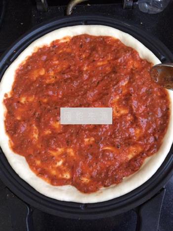 豪华双拼披萨的做法图解10