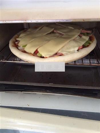 豪华双拼披萨的做法图解17