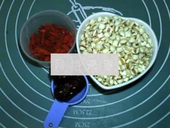 枣杞薏米浆的做法步骤1