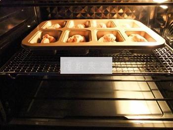 千层豆沙小面包的做法步骤12