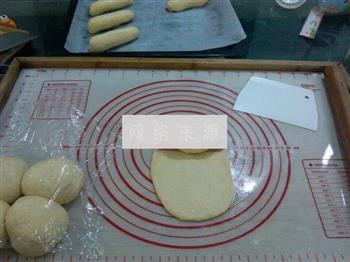 葱香火腿小面包的做法图解3