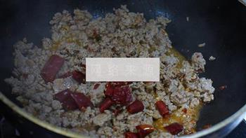 扁豆炒肉末的做法步骤7