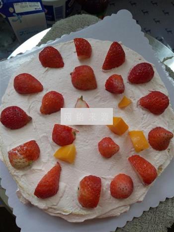 水果生日蛋糕的做法步骤7