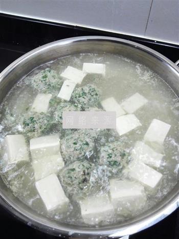 富贵菜肉丸豆腐汤的做法图解10