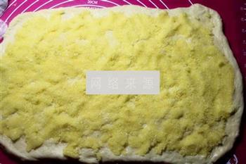 奶香椰蓉面包卷的做法步骤11