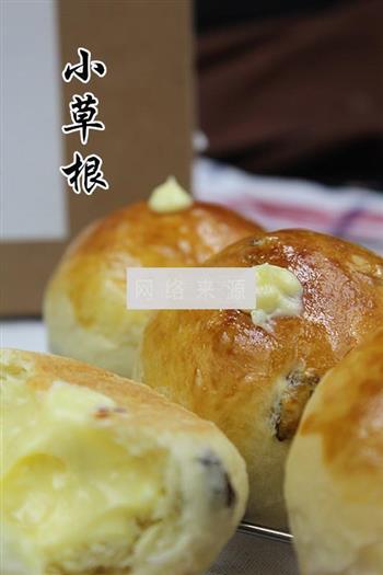 提子奶油爆浆面包的做法步骤24