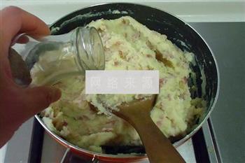 培根芝士土豆泥的做法步骤8