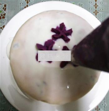 紫薯裱花酸奶蛋糕的做法图解17