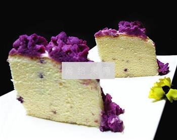 紫薯裱花酸奶蛋糕的做法图解21