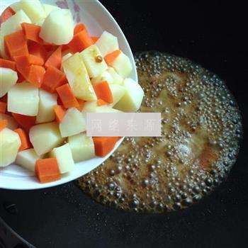 肉丁萝卜土豆饭的做法步骤7