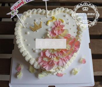 美美的鲜花裙子蛋糕的做法步骤3